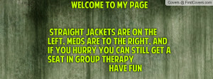 JACKETS ARE ON THE LEFT, MEDS ARE TO THE RIGHT, AND IF YOU HURRY YOU ...