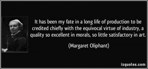 More Margaret Oliphant Quotes