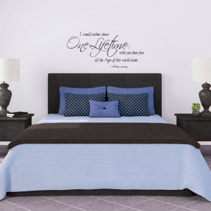 Lord of the Rings One Lifetime Arwen Wall Quote - Romantic Wall Decal ...