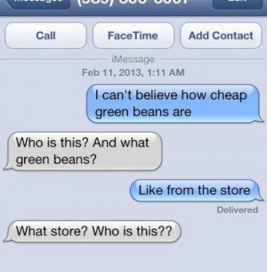 25 Funny Wrong Number Texts