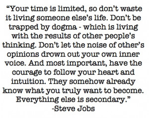steve jobs bible quotes regarding success