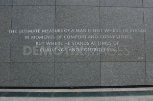 Quotations from Inscription Wall of Martin Luther King Jr. Memorial