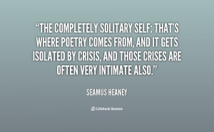 solitary quotes