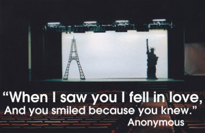 love, quote, theater, theatre