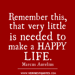 Happy Life Quote