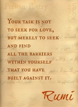 Rumi Quote, Persian Poet #challege #somethingIhavetodo