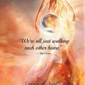Walking together - #Ram_Dass #quote