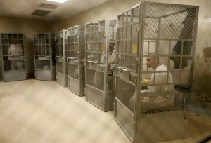 ... at San Quentin state prison in California. (Lucy Nicholson/Reuters