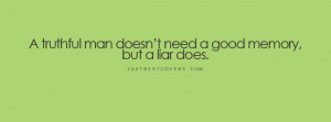 Truthful Man Facebook Cover Photo