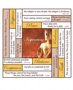 Buddhist Poetry - Buddha Inspirational Quotes Magnetic Word Kit