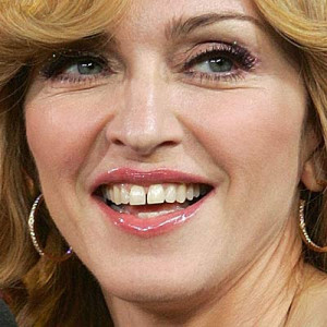 gap teeth of Madonna . I suppose she is content with her teeth ...