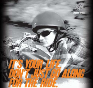 Women Ride Harley-Davidson Motorcycles too. Don't just sit on the back ...