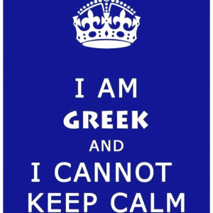 is a difference between a Greek simply speaking and a pissed off Greek ...