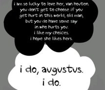 Augustus Waters And Hazel Grace Quotes I