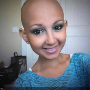 Bald is beautiful. Cancer is not.