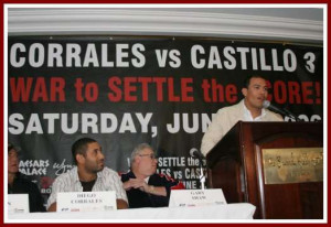 Corrales Castillo1 Boxing Quotes:Diego Corrales Jose Luis Castillo