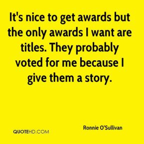 Ronnie O'Sullivan Quotes