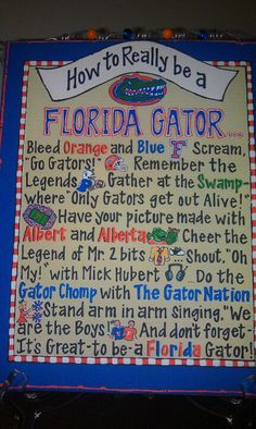 bigger gator fan than my dad and no one loves the gators more than me ...
