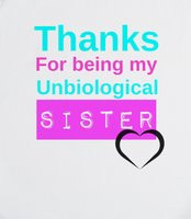 unbiological sister