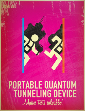 13 retro posters from Aperture Science (Portal 2)