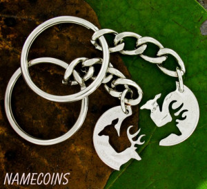 Buck And Doe Necklace