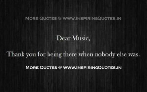 Quotes on Music, Thoughts about Music, Quotes about Music