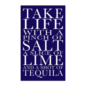 Home > Pinch of Salt Quote Wall Sticker Decal