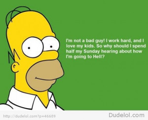 Homer simpson quote