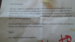 21 Funny Pissed-Off Neighbour Notes