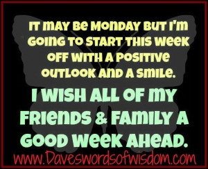 Have a good week!