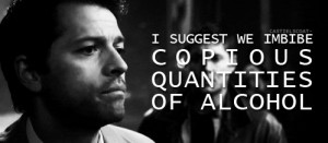 SPNG Tags: Castiel / Alcohol / Imbibe / learn a new word every day ...