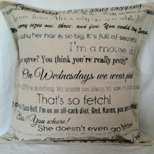 Toss a few of these quotable pillows around the bedroom you made your ...