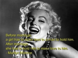 Marilyn monroe quotes sayings marriage love relationships