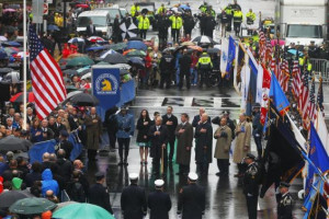 ... anniversary of the 2013 Boston Marathon bombings. REUTERS/Brian Snyder