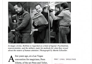 An entertaining 5-minute youTube video promoting a series Robbins did ...