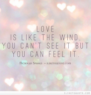 Nicholas Sparks' quote! So true!