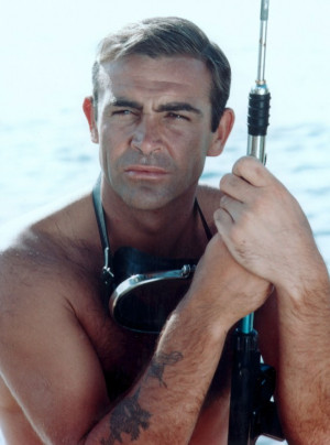 James Bond Sean Connery Art