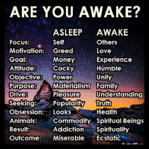 Are You Awake Or Still Sleeping?