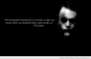 Heath Ledger Joker Quote