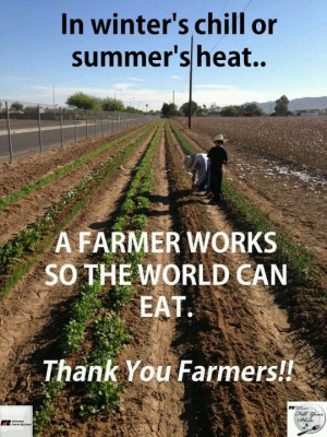 Thank a farmer