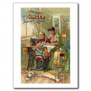 Singer Sewing Machine Ad 