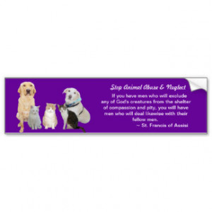 Animal Abuse Awareness Gifts - Shirts, Posters, Art, & more Gift Ideas