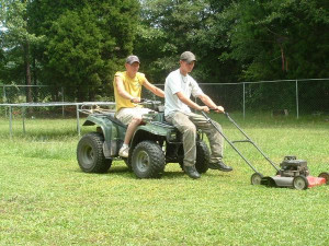 Redneck Lawn Mower