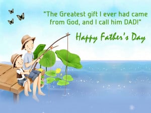 Beautiful Father’s Day Wallpapers Quotes 2014