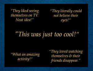 Home » HARRY’S CLOAK OF INVISIBILITY – Special Effects Studio