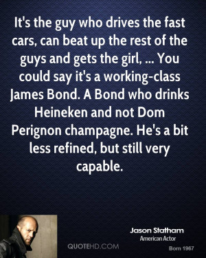 The Guy Who Drives Fast Cars Can...