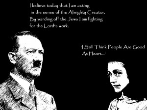 Good Anne And Evil Adolf by actually-im-a-raisin