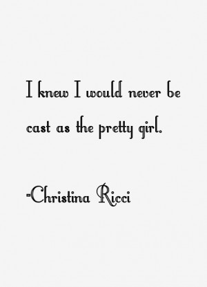 Christina Ricci Quotes amp Sayings