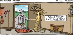LOL Medusa greek mythology Groaner midas
