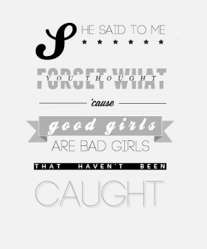 5SOS. Good girls are bad girls that havent been caught THE STUDIO ...